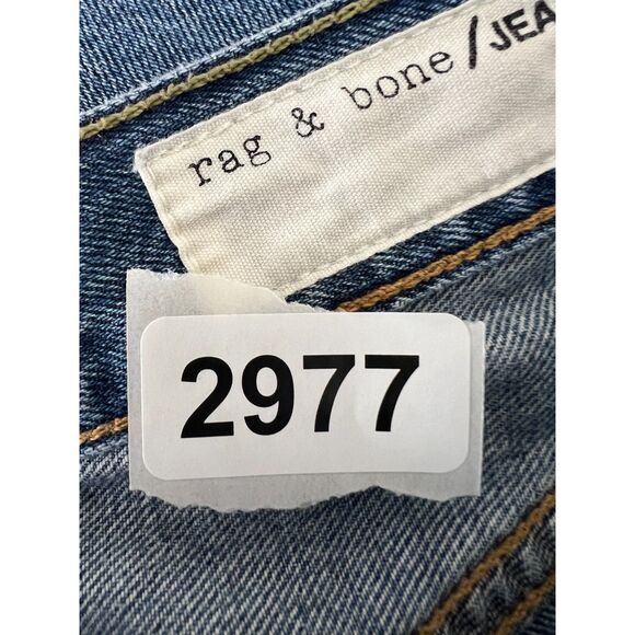 Rag & Bone Women's Carlsbad Vintage Crop Flare Jeans 100% Cotton Size 25 - Picture 12 of 12